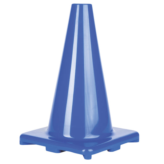 12 Inch High Visibility Flexible Vinyl Cone