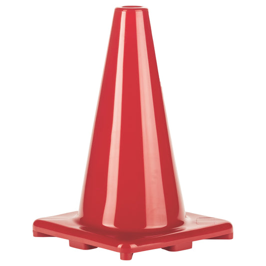 12 Inch High Visibility Flexible Vinyl Cone