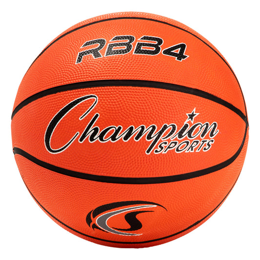 Intermediate Rubber Basketball Orange