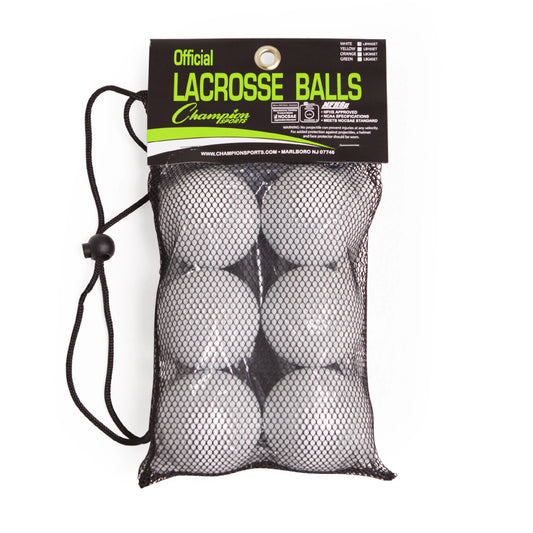 Lacrosse Ball 6 Color Set