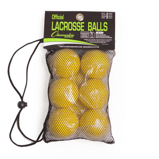 Lacrosse Ball 6 Color Set
