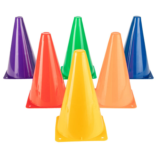 High Visibility Plastic Cone Orange
