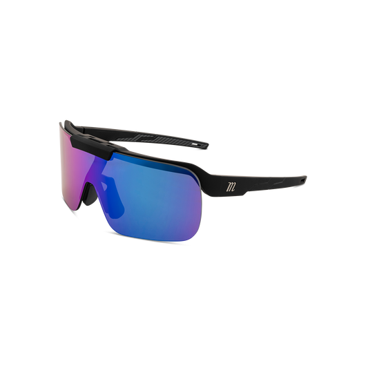 Shield-Flip Performance Sunglasses - Black