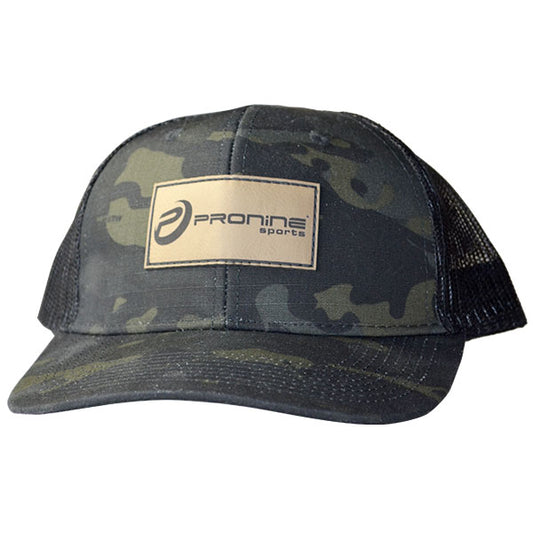 Camo Front, Brown Logo Patch
