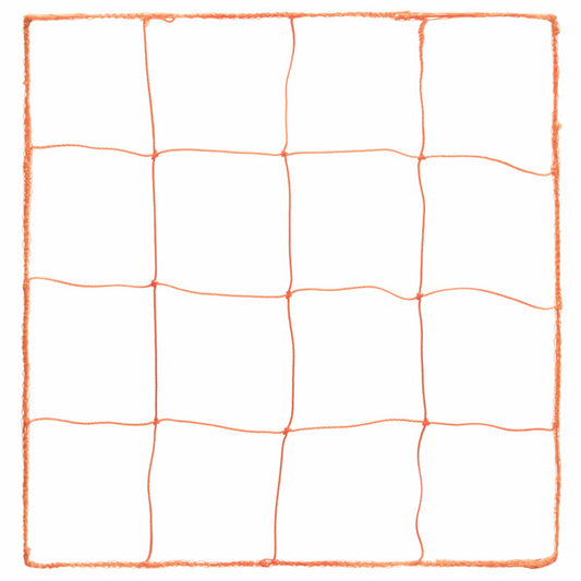6.0 mm Official Size Soccer Net Orange