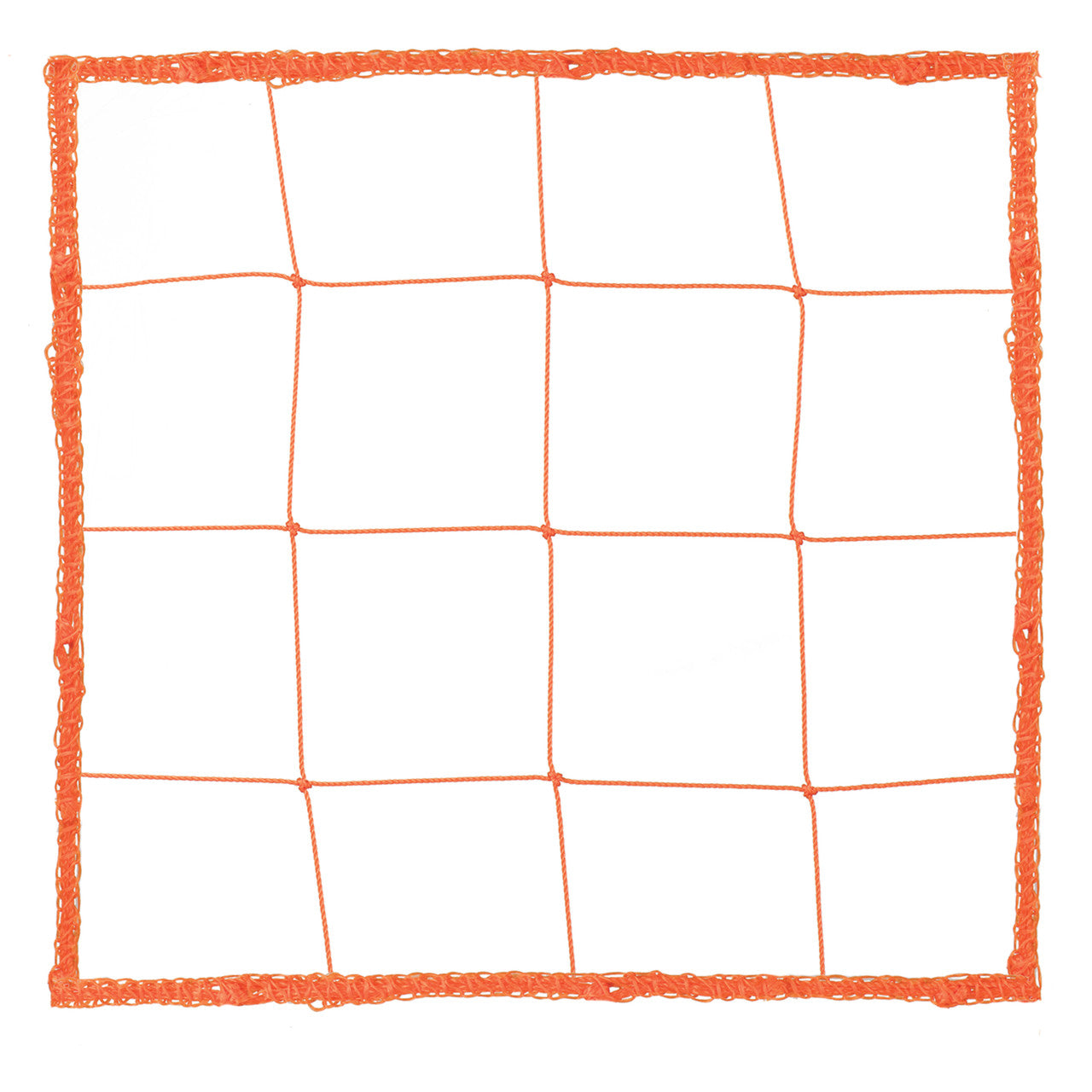 2.0 MM OFFICIAL SIZE SOCCER NET, ORANGE
