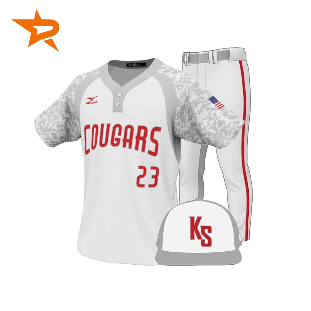 MIZUNO SUBLIMATED TWO BUTTON SINGLE