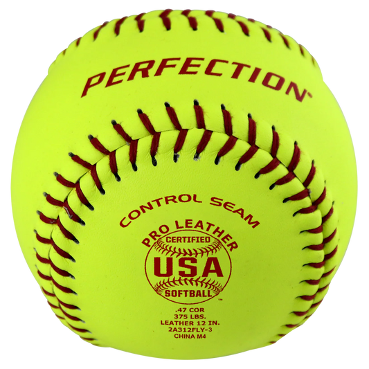USA Leather Fastpitch Softballs - 1 Dozen