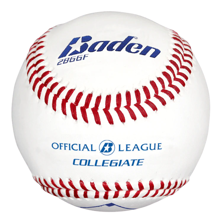 Official League Collegiate Flat Seam Baseballs-1 dozen