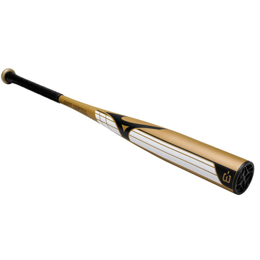 HOT METAL - BBCOR Gold/Black Baseball Bat (-3)