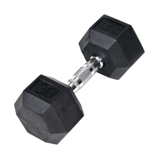 RUBBER HEX DUMBBELL