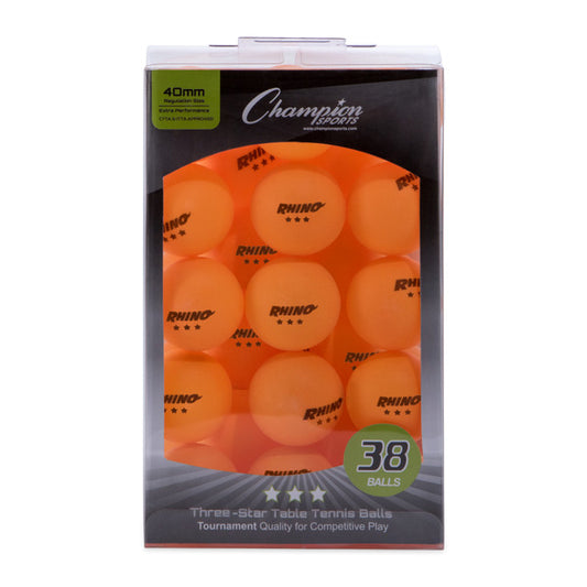 3-STAR TOURNAMENT TABLE TENNIS BALLS