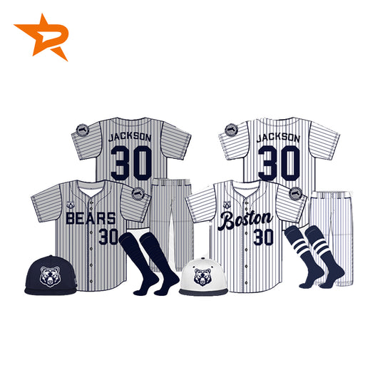 JUICE PINSTRIPE H&A CUSTOM HOME & AWAY PACKAGE