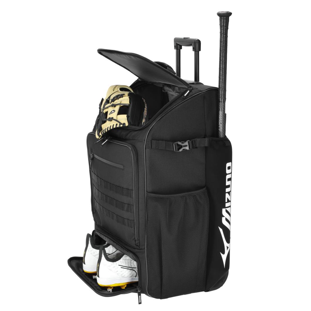Samurai Catcher's Wheel Black Batpack