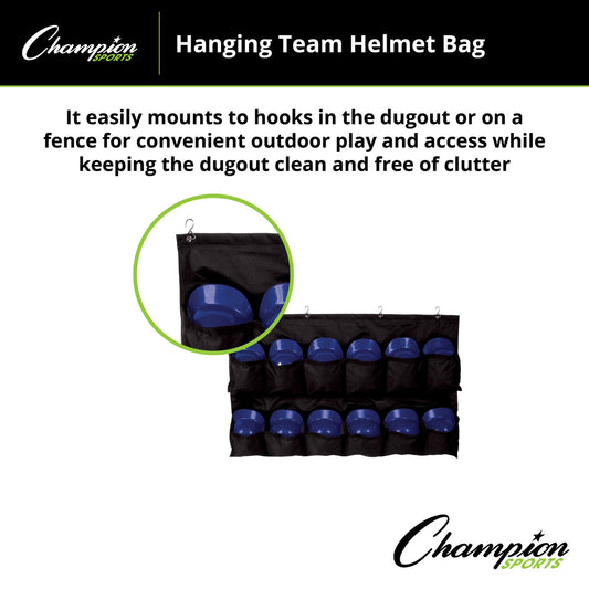 Hanging Team Helmet Bag