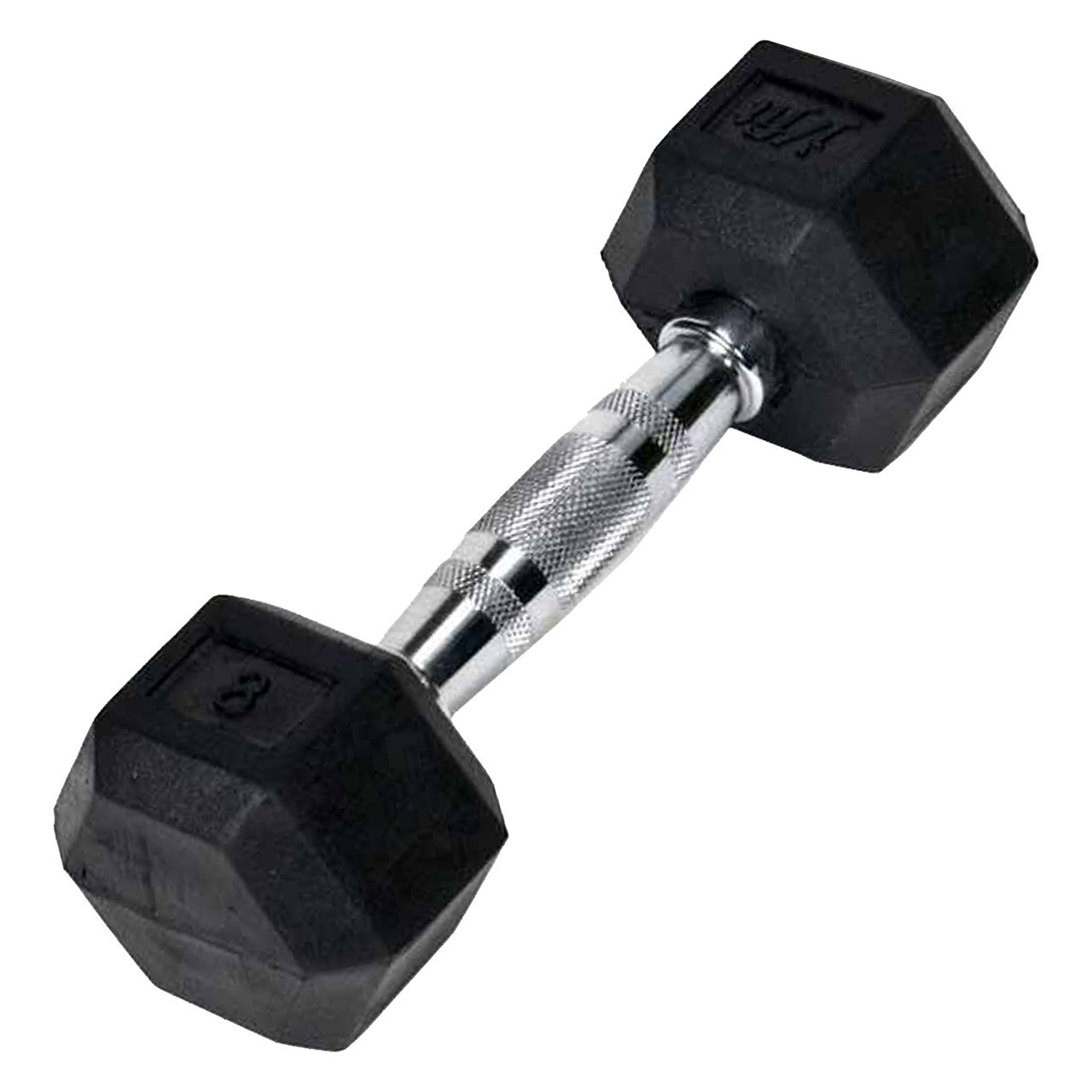 RUBBER HEX DUMBBELL