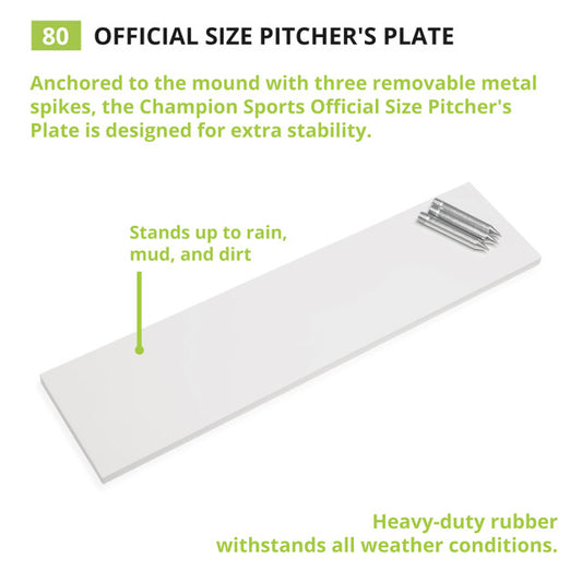 3-SPIKE Pitcher's Plate