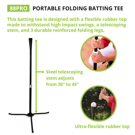Pro Portable Folding Batting Tee