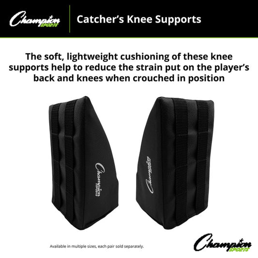 CATCHER'S KNEE SUPPORTS