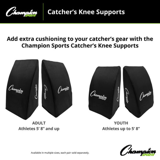 CATCHER'S KNEE SUPPORTS