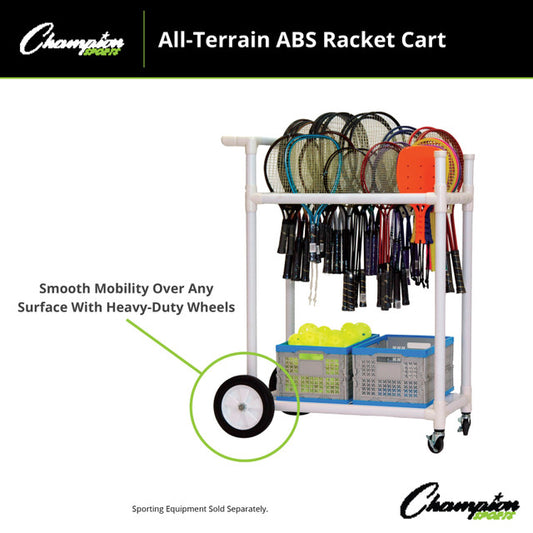 All-Terrain ABS Racket Cart