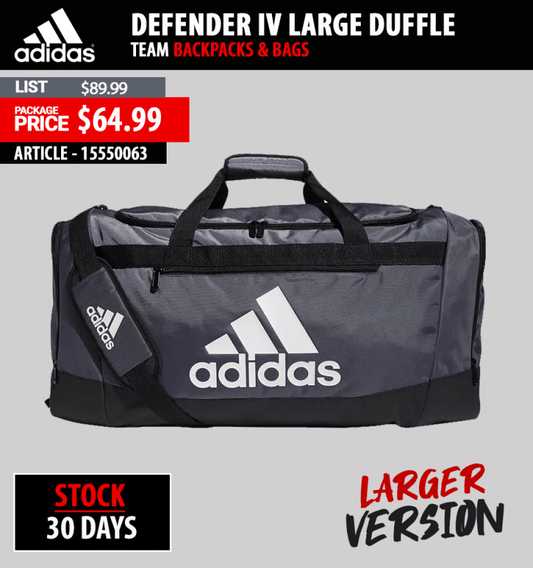 Defender IV Large Duffle