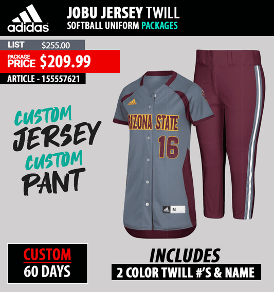 ADIDAS JOBU JERSEY TWILL PACKAGE