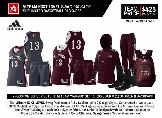 ADIDAD MITEAM NEXT LEVEL SWAG PACKAGE