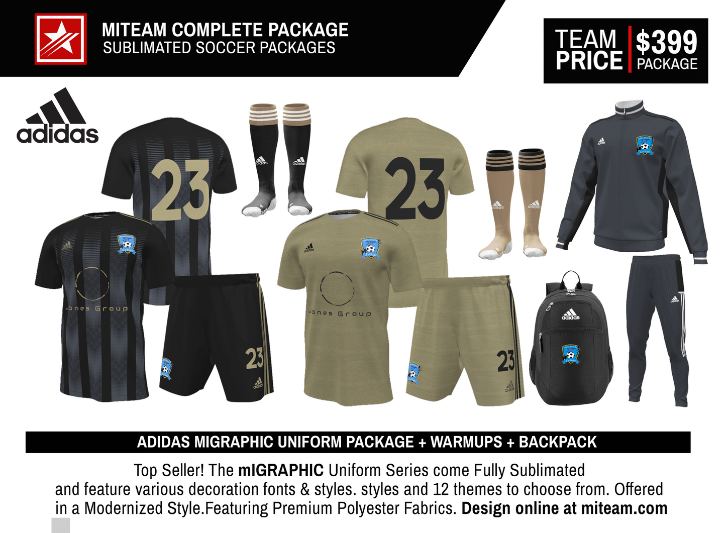 ADIDAS MIGRAPHIC SUBLIMATED PACKAGE