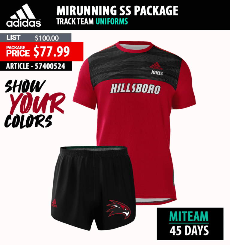 Mirunning SS Track Team Uniforms Package