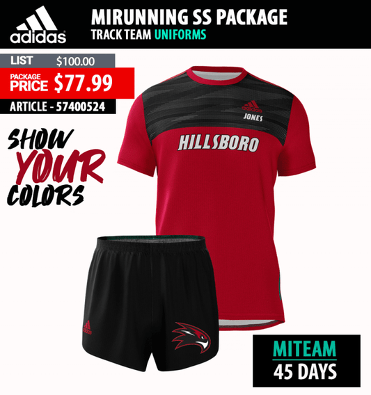 Mirunning SS Track Team Uniforms Package