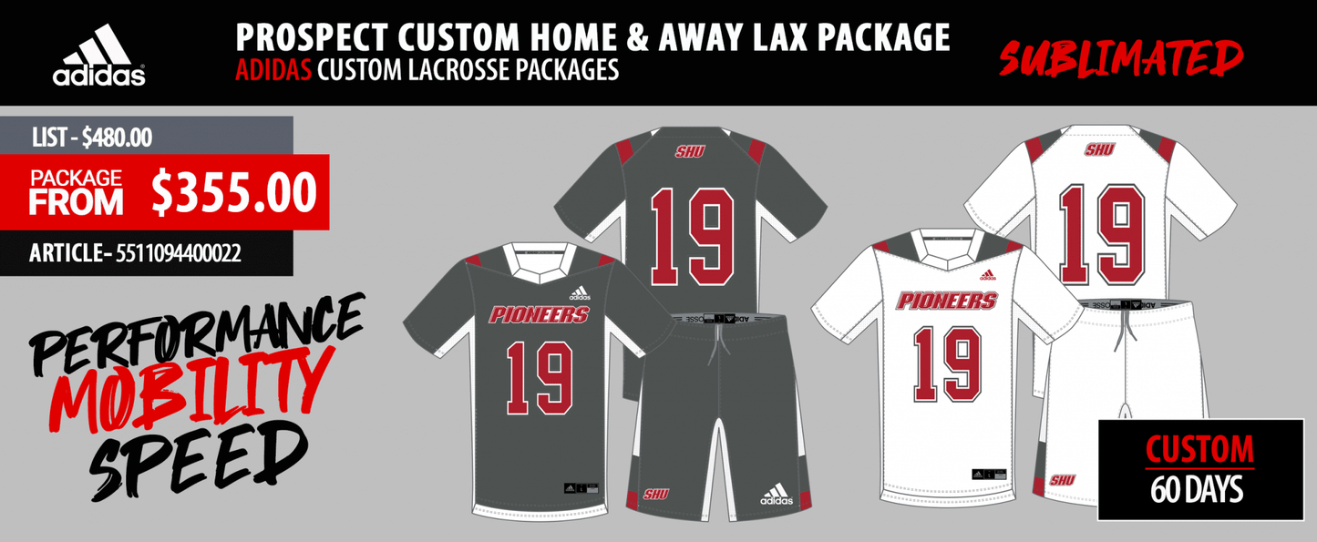 Prospect Custom Home & Away Lax Package