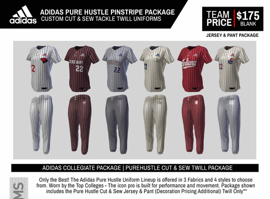 ADIDAS PURE HUSTLE PINSTRIPE PACKAGE