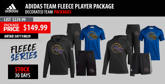 ADIDAD FLEECE SERIES COMPLETE PACKAGE