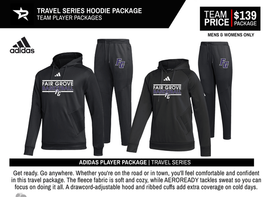ADIDAS TRAVEL SERIES HOODIE PLAYER PACKAGE