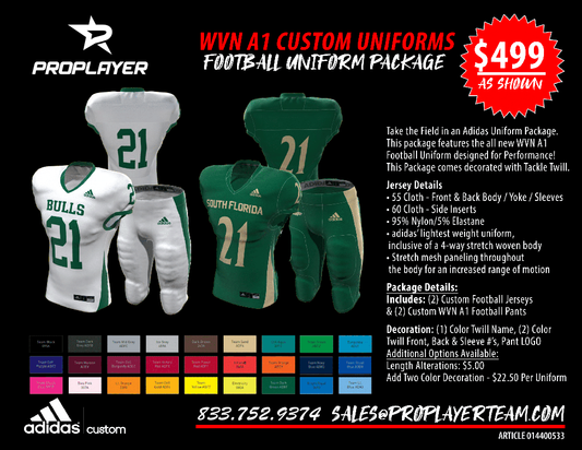 ADICUSTOM WYN A1 HOME & AWAY PACKAGE