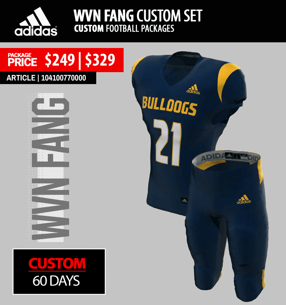 Adidas WVN Fang Custom Football Packages Set