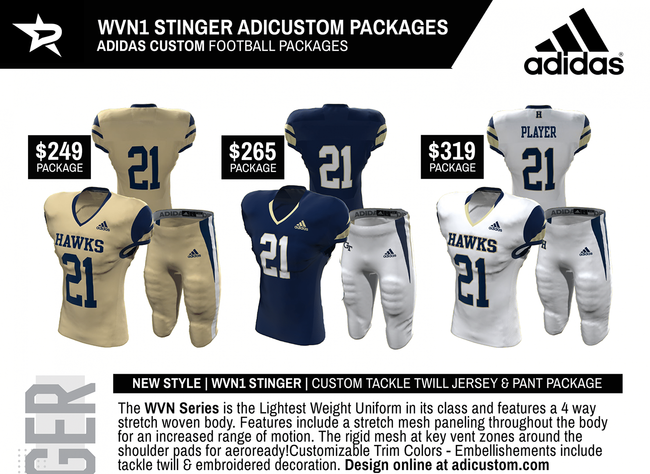 ADIDAS WYN STINGER CUSTOM PACKAGE