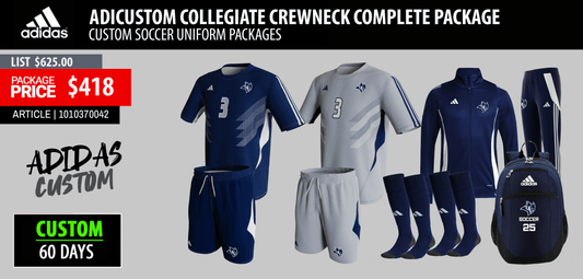 ADICUSTOM COLLEGIATE CREWNECK SERIES WITH MESH INSERTS