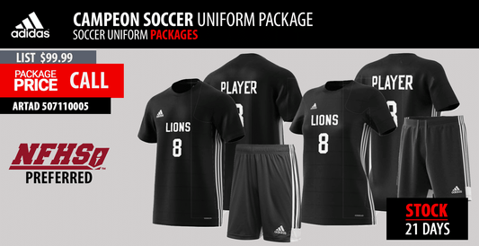 Adidas Campeon Soccer Uniform Package