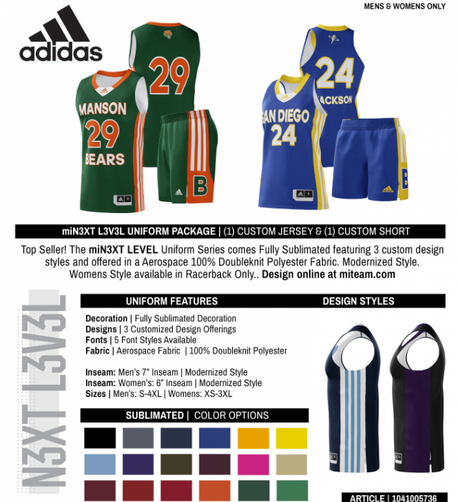 Adidas Next Level Custom Package