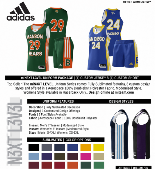 Adidas Next Level Custom Package