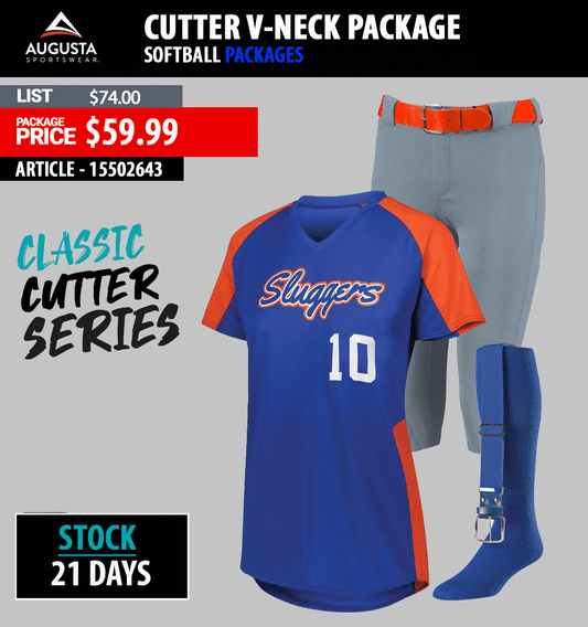AUGUSTA SPORTSWEAR CUTTER V-NECK PACKAGE