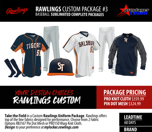 RAWLINGS CUSTOM SUBLIMATED PACKAGE #3