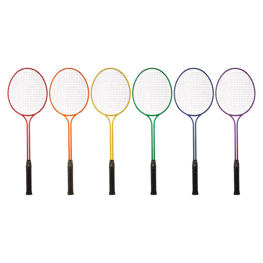 Tempered Steel Twin Shaft Badminton Racket