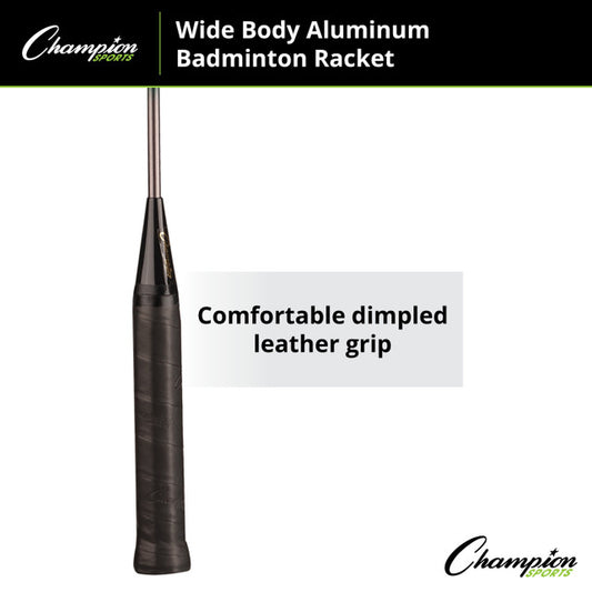 Wide Body Aluminum Badminton Racket