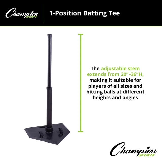 1 Position Batting Tee