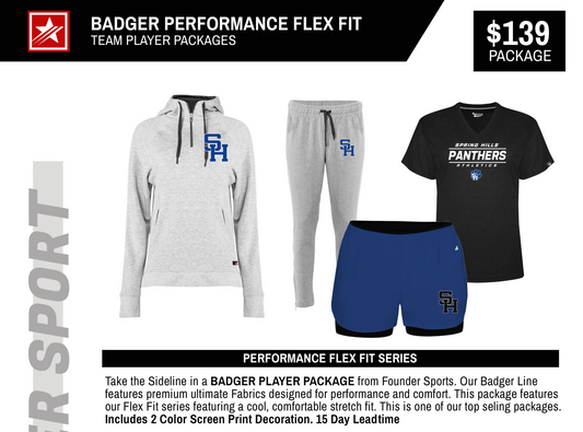 BADGER PERFORMANCE FLEX FIT SERIES PACKAGE