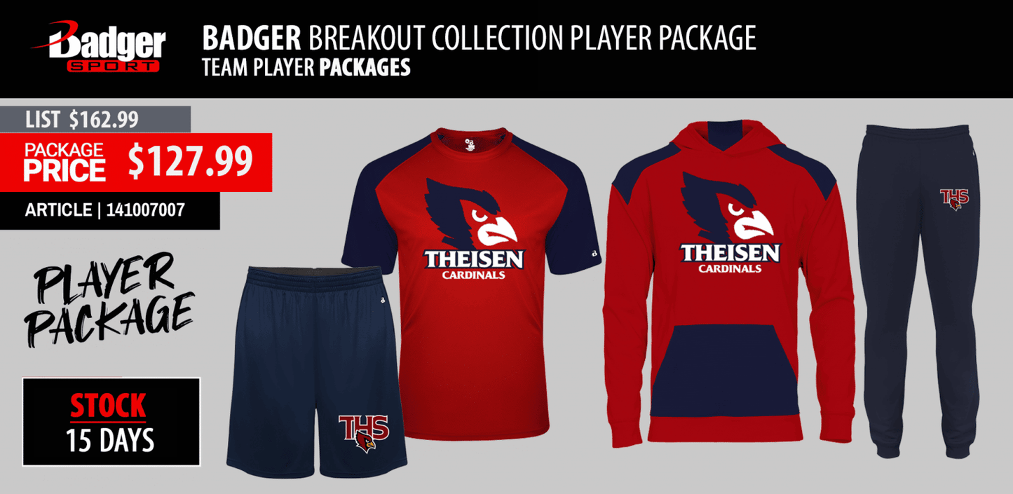 Badger Breakout Collection Player Package