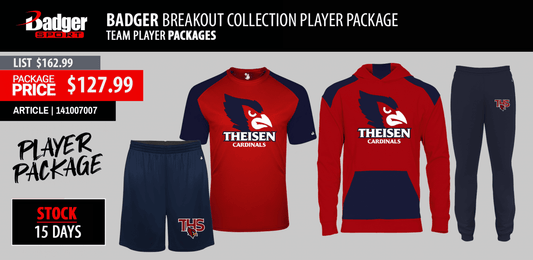 Badger Breakout Collection Player Package